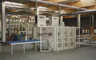 Joos DLP / OK Downstroke End-load: Throughfeed Hot Press