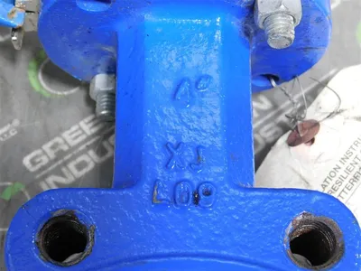 4" ABZ 102-687 Resilient Seated Butterfly Valve Full Lug Style Body Used