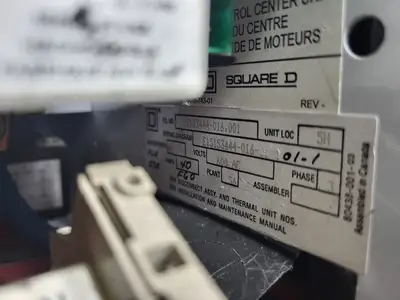 USED SQUARE D MODEL 6