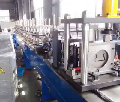 Metal Storage Rack Roll Forming Machine – United Arab Emirates