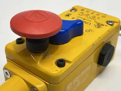 Used Allen-Bradley Ser. E Guardmaster Lifeline 4 Cable Pull Switch Relays & Switches Michigan US | Maverick Industrial Sales #1397812