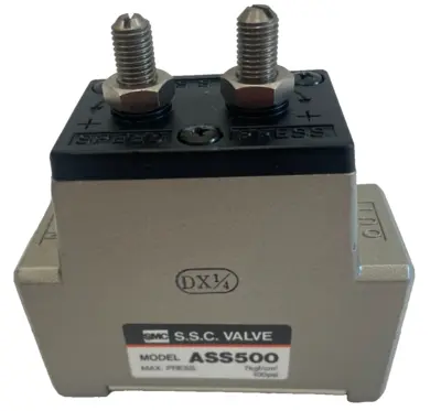 NEW SMC ASS500 SPEED CONTROL S.S.C. VALVE 100PSI ASS500-04