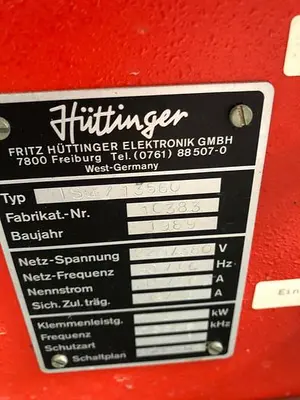 HUTTINGER TYPE IS4-13560
