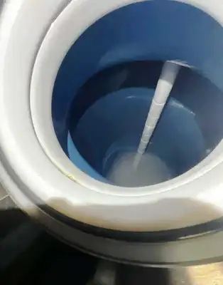 Ellerwerk 734 C cGMP perforate basket centrifuge, 316SS.