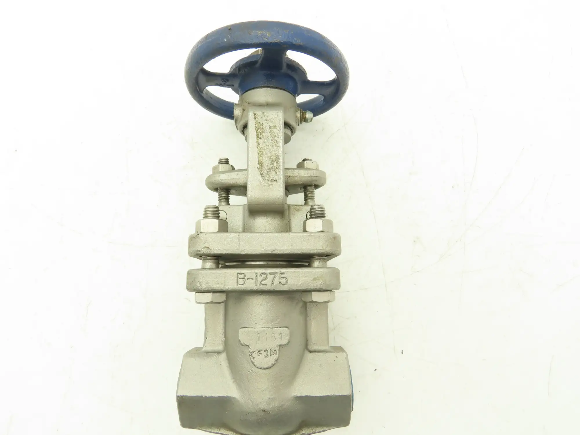 Powell 2490 Gate Valve 1/2" NPT 200PSI Stainless Steel Rising Stem