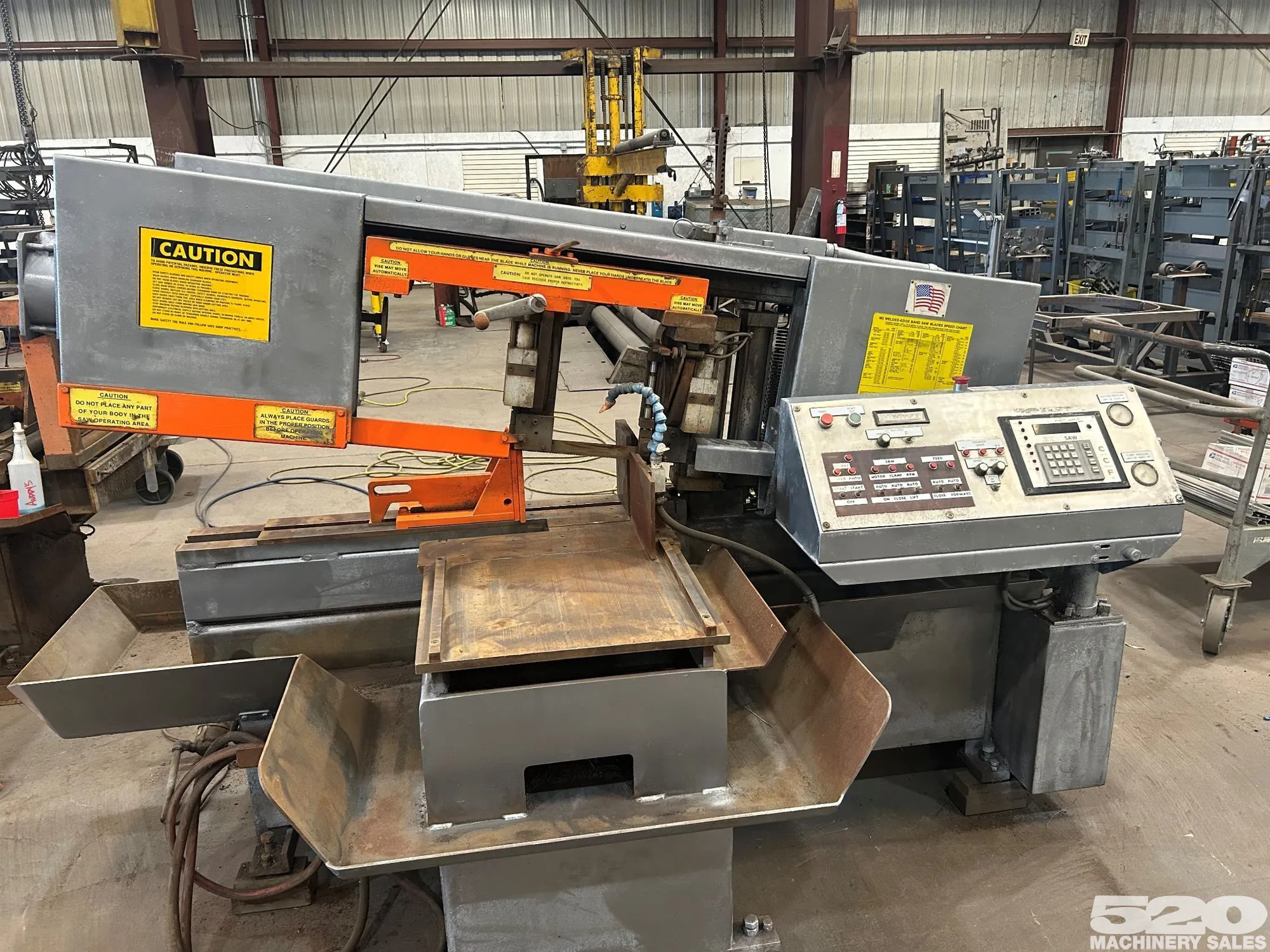 1992 Hem H120A Automatic Horizontal Bandsaw