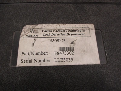 USED VARIAN F8473302