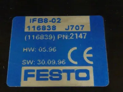 USED FESTO IFB8-02