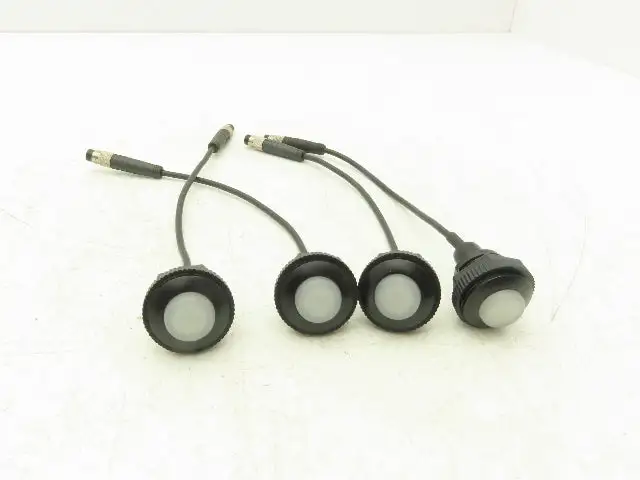 Banner S22LBXXP-812049 Core Panel Mount Indicator Light Blue LED