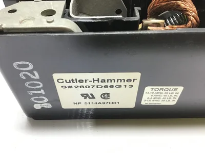 Eaton Cutler-Hammer A 60A VISI-Flex Switch 600VAC 250VDC 3Pole Panel Depth 5-3/16″/9-31/32″