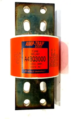 NEW GOULD SHAWMUT A4BQ3000 TIME DELAY FUSE 3000AMP 600V