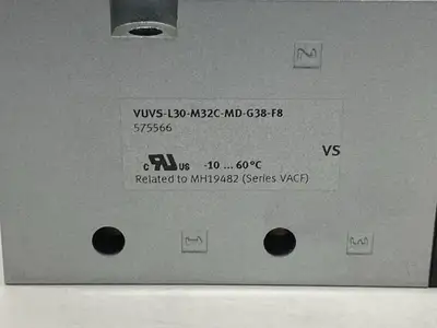 VUVS-L30-M32C-MD-G38-F8-1C1, 575570 | Festo VUVS-L30-M32C-MD-G38-F8-1C1 Pneumatic Solenoid Valve 575570 - New Other
