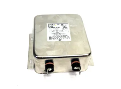20VS1,F7249 | Corcom 20VS1 20A Single Phase Filter 250 VAC F7249 - Used