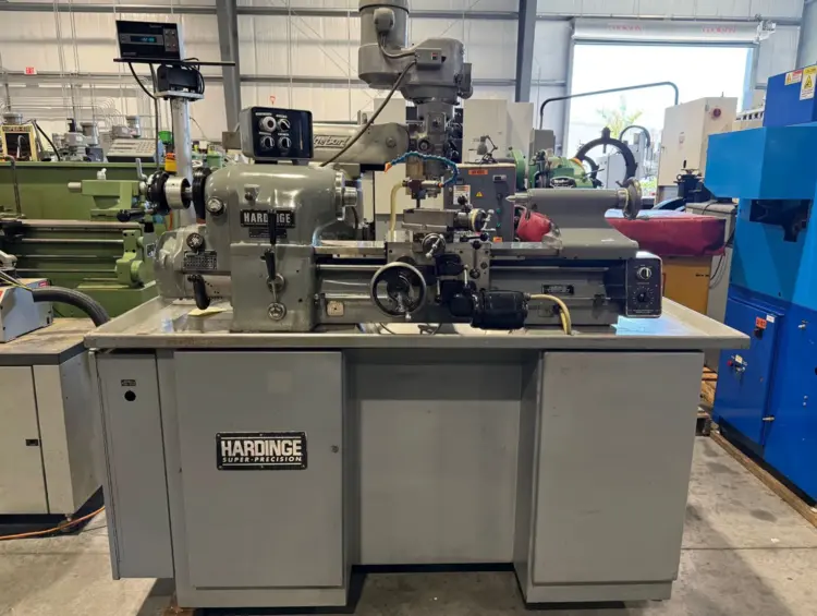 Used 1997 HARDINGE HLV-H Precision Lathes Ohio US | Toolquip, Inc. #1293854