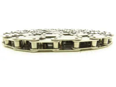 Tsubaki 2040SS Stainless Roller Chain 1" Pitch 10'L Single Strand  Lot of 2