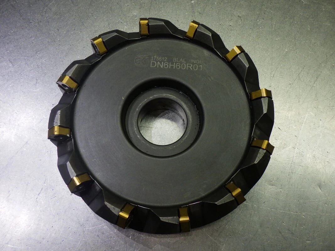 Ingersoll/GKI 6" 45 Deg Indexable Facemill 1.5" Arbor DN6H60R01 (LOC1939B)