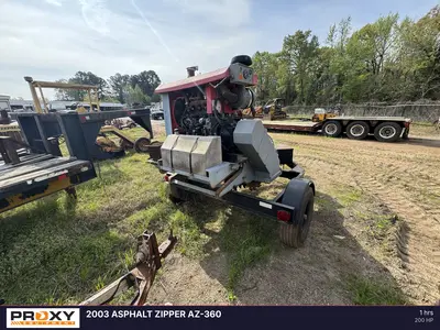 Used 2003 ASPHALT ZIPPER AZ-360 Cold Planers Texas US | Proxy Equipment #1425947