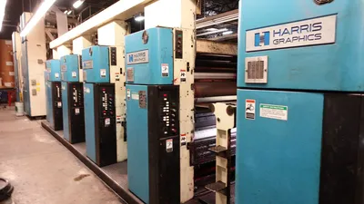Used 1989 HARRIS M1000B Offset Presses Illinois US | Machinery Solutions Group, Inc. #1463567