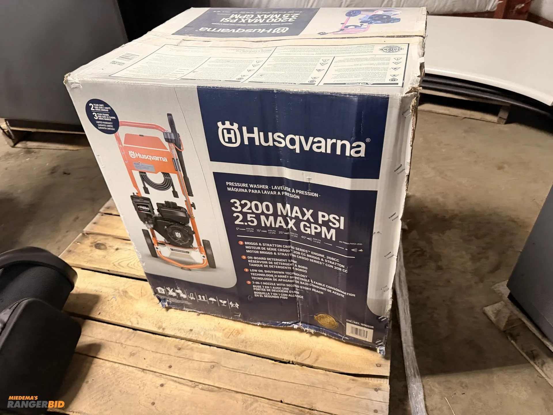 Used HUSQVARNA PW 3200 Pressure Washers Michigan US | Miedema Asset Management Group #1402971