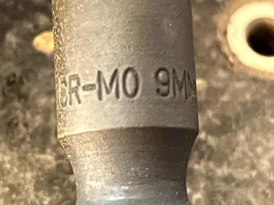 Expert By MAC Tools USA E040318 9mm 3/8” Dr. 6 Pt long Impact Socket