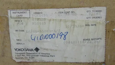 Yokogawa ZR22A-150-A-A/Z Zirconia Analyzer Heater Assembly Style S1 New NIB