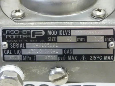 USED FISCHER & PORTER 301ACBB1XX