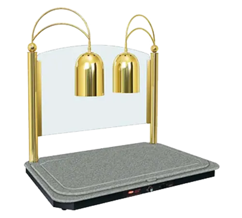 Hatco DCSB400-3624-2 Carving Station w/ 2 Heat Lamps, 36" x 24" Cutting Board