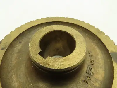 NA SB 38 50 GA Worm Wheel 3/8" Pitch 50 Tooth 1" W 1.5" Bore