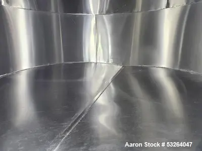 Unused 6,000 Gallon Stainless Steel Tank – 304 SS Insulated Vessel with CIP Spray Ball & Dual Discharge