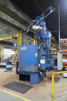 NEW 2012 WHEELABRATOR 48" FIXED TABLE