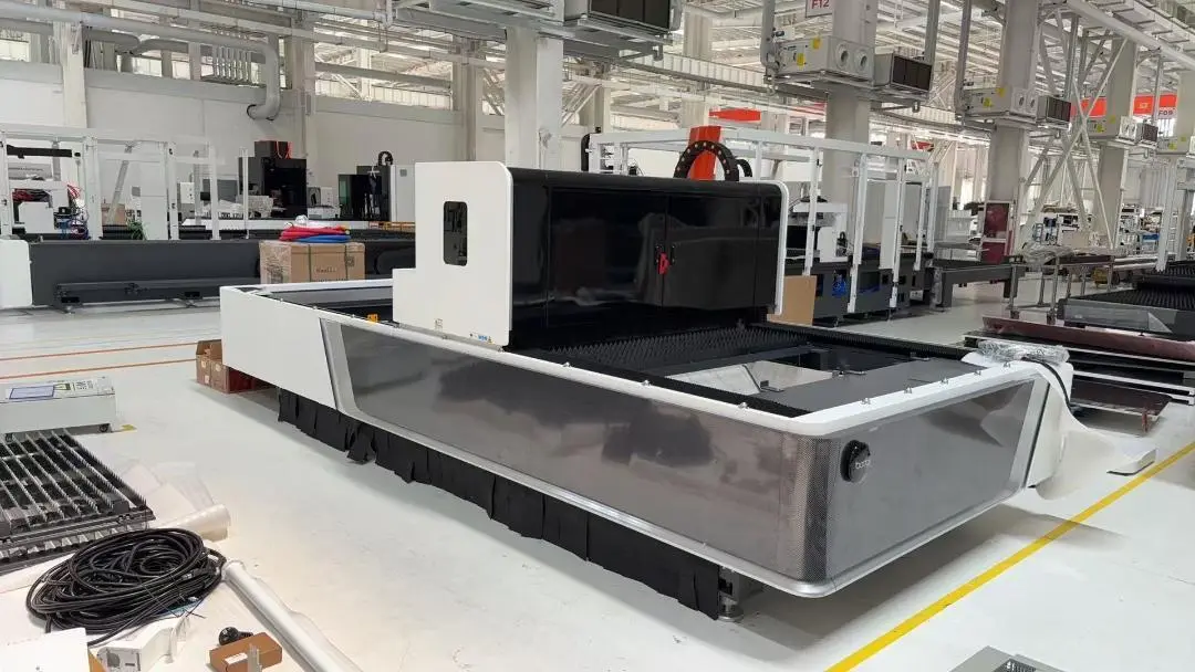 " IN Stock" NEW BODOR A3 FIBER LASER WITH SEMI ENCLOSURE 5' X 10' 3 KW 5/8" CAPACITY