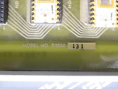 EMC D7550-131 Control Board 200-634-028 Used