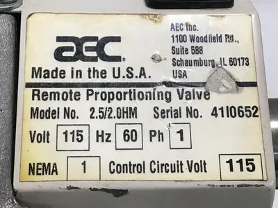USED AEC 2.5/2.0HM