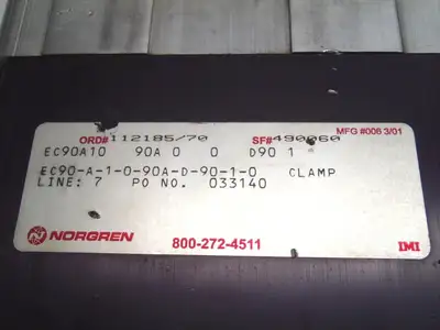 Used Norgren Power Clamp Pneumatic Cylinders Michigan US | Maverick Industrial Sales #1401568