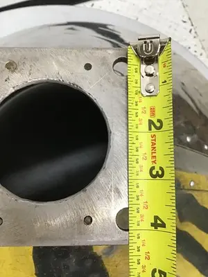 USED METAL FABRICATOR HOPPER