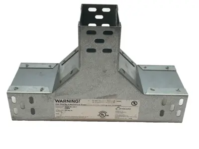 New | in-Stock Niedax Metal Cable Tray Fitting Galvanized 60x100mm Electrical Fittings Michigan US | Maverick Industrial Sales #1393028