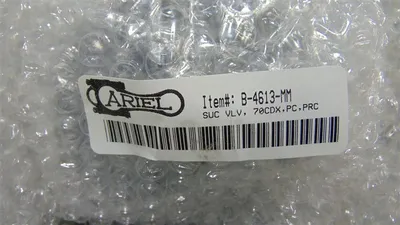 Ariel B-4613-MM Compressor Suction Valve SUC VLV, 70CDX, PC, PRC New NIB