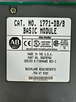 USED Allen-Bradley Allen Bradley 1771-DB / B