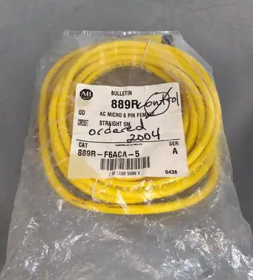 Allen Bradley 889R-F6ACA-5/A QD cordset Loc5D12