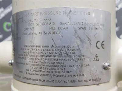USED HONEYWELL STD130-E1H-00000-DE,S2,SV,MB,1C+XXXX