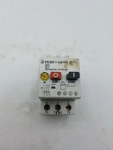 Used KLOCKNER MOELLER PKZM 1-0,6-NA Misc Electrical & Power Parts | ND Industrial Surplus #1223599