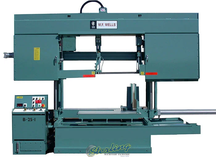 New | in-Stock W.F. WELLS B-25-1 Horizontal Band Saws California US | Sterling Machinery Exchange #1465970