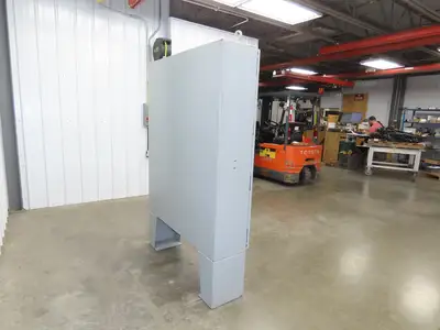 Hoffman Electrical Enclosure Control Panel 60x49x12" JIC 30A Breaker A60X4912