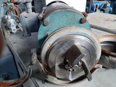 Pump, Centrif., 0.75 HP, S/st, 1.5" X 1.5", Sanitary #S738072