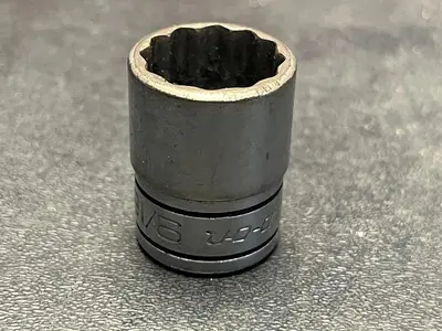 Snap on Tools F181 9/16" SAE Flank Drive Shallow Socket 3/8" Drive 12 Point USA