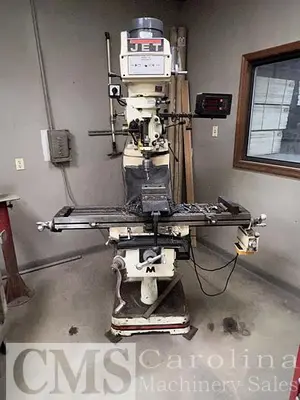 USED JET JTM-4VS VERTICAL MILLING MACHINE