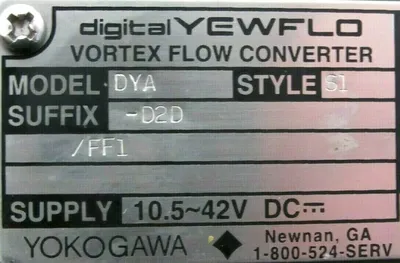 NEW YOKOGAWA DYA-D2D/FF1 FLOW CONVERTER DYAD2DFF1