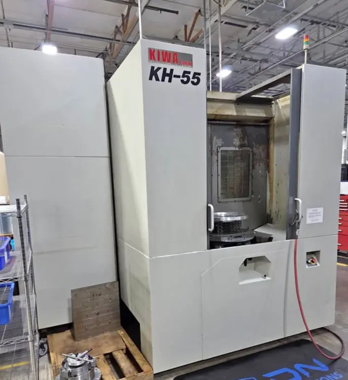 Used 2010 KIWA KH-55 Horizontal Machining Centers Ohio US | Toolquip, Inc. #1259746
