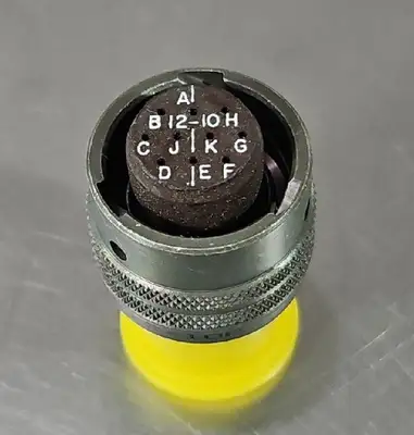 AMPHENOL AEROSPACE M39029/31 CIRCULAR CONNECTOR PLUG. Loc 4E-16