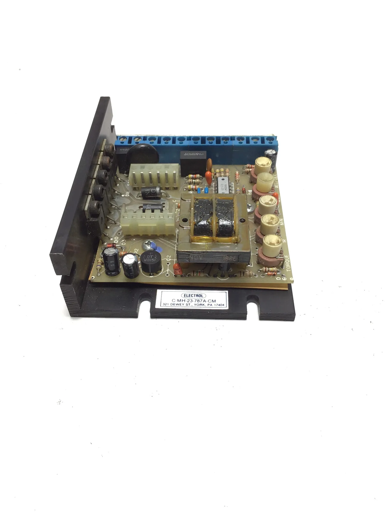 Electrol C-MH-23-787A-CM Speed Control Circuit Board
